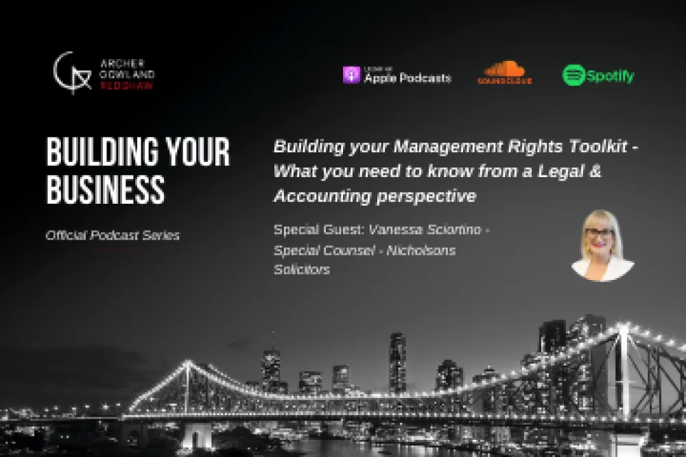 Building Your Management Rights Toolkit – An Accounting & Legal Perspective