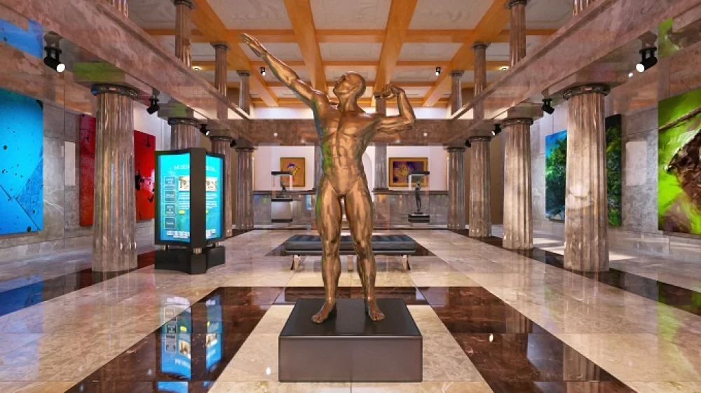 Esoterically and aesthetically delightful interior design