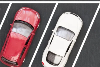 Motel car parks available