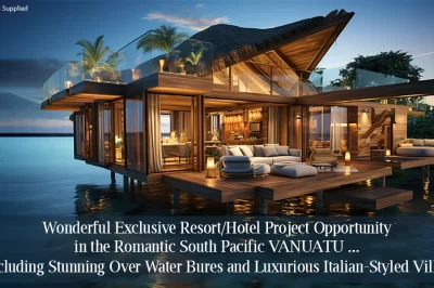Investment Opportunity Unveiled in Vanuatu's Emerging Luxury Resort, The Frangipani Beach Pavilions