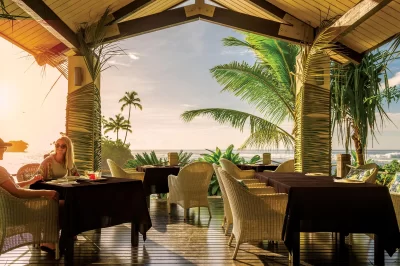 Seabreeze on a real Treasure Island